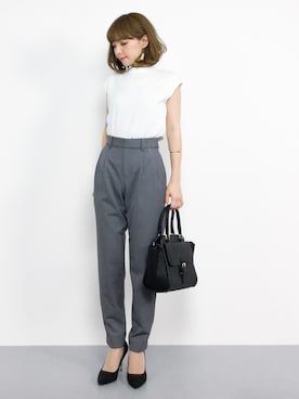 ayumi  sato さん（レディース・155cm）の夏コーディネート