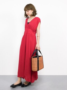 ayumi  sato さん（レディース・155cm）の夏コーディネート