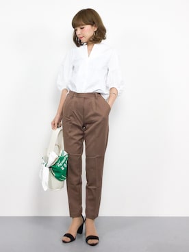 ayumi  sato さん（レディース・155cm）の夏コーディネート