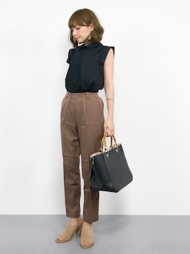 ayumi  sato さん（レディース・155cm）の夏コーディネート