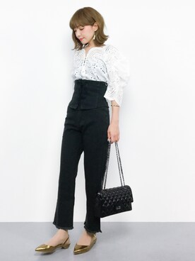 ayumi  sato さん（レディース・155cm）の夏コーディネート