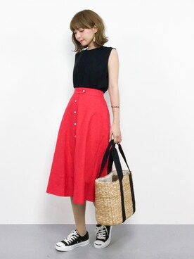 ayumi sato さん(レディース・155cm)の夏コーディネート