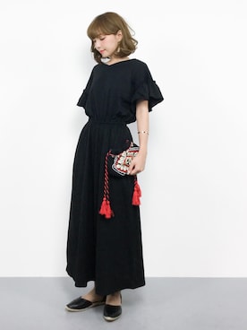 ayumi  sato さん（レディース・155cm）の夏コーディネート