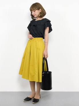 ayumi  sato さん（レディース・155cm）の夏コーディネート