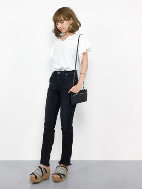 ayumi sato さん(レディース・155cm)の夏コーディネート