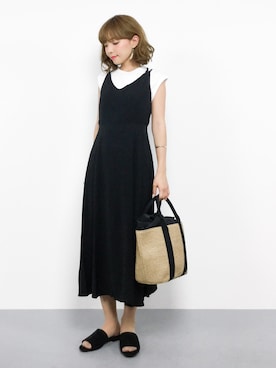 ayumi  sato さん（レディース・155cm）の夏コーディネート