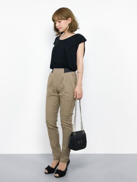 ayumi  sato さん（レディース・155cm）の夏コーディネート