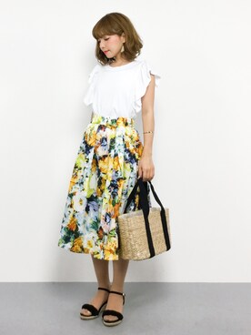 ayumi sato さん(レディース・155cm)の夏コーディネート