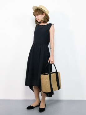 ayumi  sato さん（レディース・155cm）の夏コーディネート