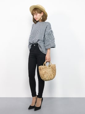 ayumi  sato さん（レディース・155cm）の夏コーディネート