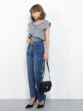 ayumi sato さん(レディース・155cm)の夏コーディネート