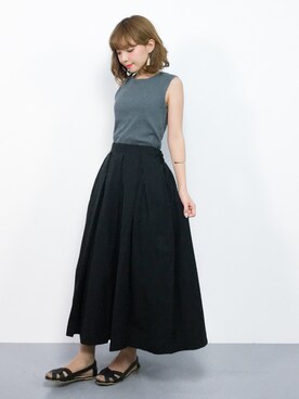 ayumi  sato さん（レディース・155cm）の夏コーディネート
