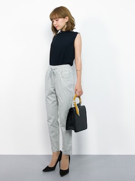 ayumi  sato さん（レディース・155cm）の夏コーディネート