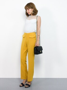 ayumi  sato さん（レディース・155cm）の夏コーディネート