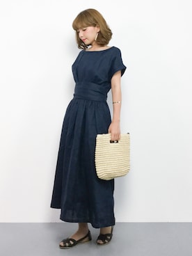 ayumi  sato さん（レディース・155cm）の夏コーディネート