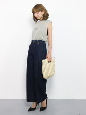 ayumi sato さん(レディース・155cm)の夏コーディネート