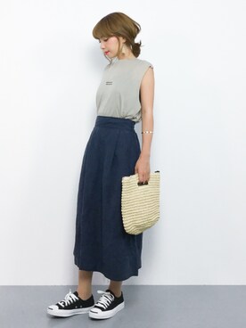 ayumi sato さん(レディース・155cm)の夏コーディネート