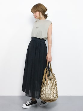 ayumi sato さん(レディース・155cm)の夏コーディネート