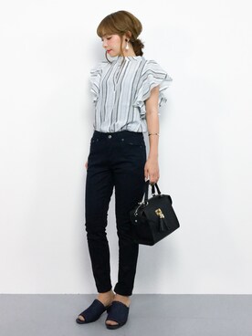 ayumi  sato さん（レディース・155cm）の夏コーディネート