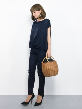 ayumi  sato さん（レディース・155cm）の夏コーディネート