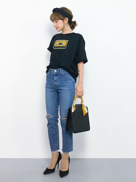 ayumi  sato さん（レディース・155cm）の夏コーディネート