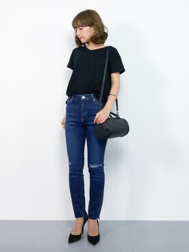 ayumi  sato さん（レディース・155cm）の夏コーディネート