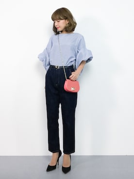 ayumi  sato さん（レディース・155cm）の夏コーディネート