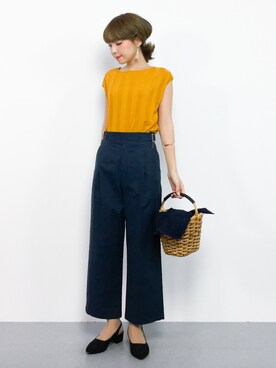 ayumi sato さん(レディース・155cm)の夏コーディネート