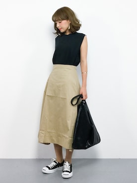 ayumi  sato さん（レディース・155cm）の夏コーディネート