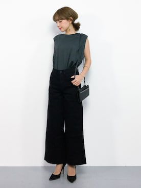 ayumi  sato さん（レディース・155cm）の夏コーディネート