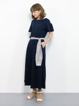 ayumi  sato さん（レディース・155cm）の夏コーディネート