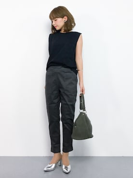 ayumi  sato さん（レディース・155cm）の夏コーディネート