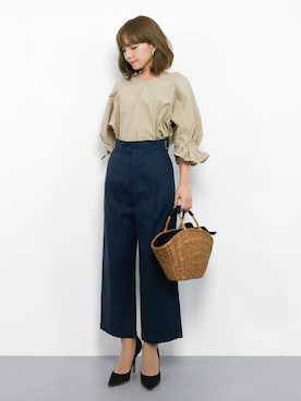 ayumi  sato さん（レディース・155cm）の夏コーディネート