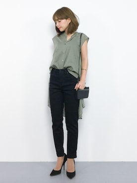 ayumi  sato さん（レディース・155cm）の夏コーディネート