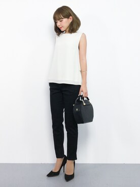 ayumi  sato さん（レディース・155cm）の夏コーディネート