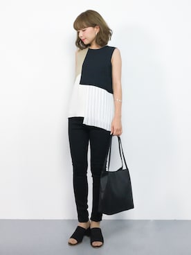 ayumi  sato さん（レディース・155cm）の夏コーディネート