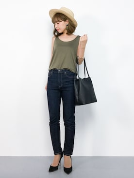 ayumi  sato さん（レディース・155cm）の夏コーディネート