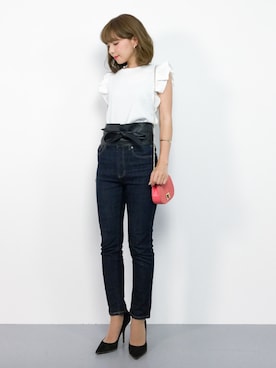 ayumi  sato さん（レディース・155cm）の夏コーディネート