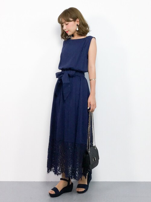 Ayumi Sato Zozotown Girlのドレスを使ったコーディネート Wear