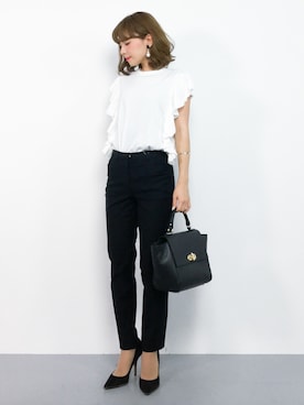 ayumi  sato さん（レディース・155cm）の夏コーディネート