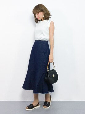 ayumi sato さん(レディース・155cm)の夏コーディネート