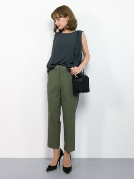 ayumi  sato さん（レディース・155cm）の夏コーディネート