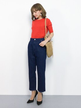 ayumi  sato さん（レディース・155cm）の夏コーディネート