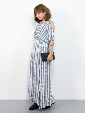 ayumi  sato さん（レディース・155cm）の夏コーディネート