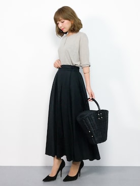 ayumi  sato さん（レディース・155cm）の夏コーディネート