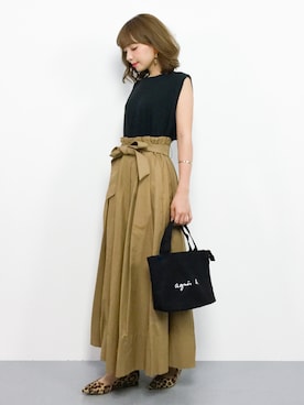 ayumi  sato さん（レディース・155cm）の夏コーディネート