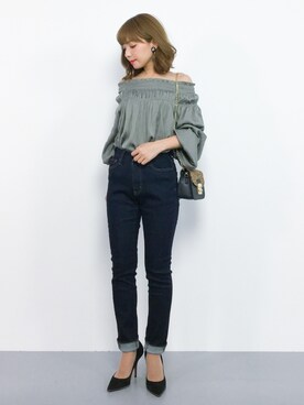 ayumi  sato さん（レディース・155cm）の夏コーディネート