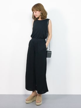 ayumi  sato さん（レディース・155cm）の夏コーディネート