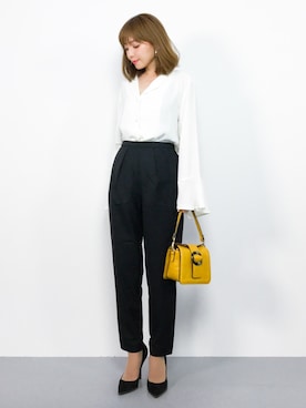 ayumi  sato さん（レディース・155cm）の夏コーディネート