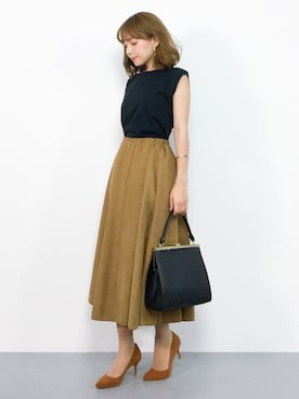 ayumi  sato さん（レディース・155cm）の夏コーディネート